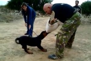 roberto donnini e cucciolo